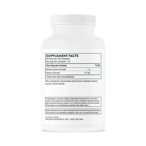 Betain HCI/Pepsin Thorne