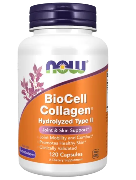 Biocell Collagen 120 Cápsulas Now Foods - Viva Saudável