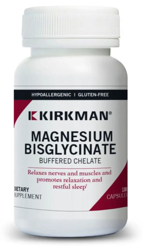 Bisglicinato de Magnésio 180 cápsulas Kirkman Labs - Viva Saudável