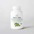Vita C 1000 Bétula, embalagem de 90 comprimidos de vitamina C com rosa mosqueta e flavonoides cítricos