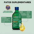 Óleo de fígado de bacalhau Möller's Tutti Frutti para crianças 250 ml – informação nutricional
