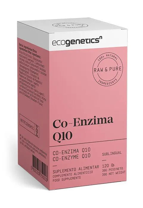 Co-Enzima Q10 120 Caps Ecogenetics Ecogenetics