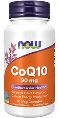 Co-Enzyme Q10 30MG  60caps Now - Viva Saudável