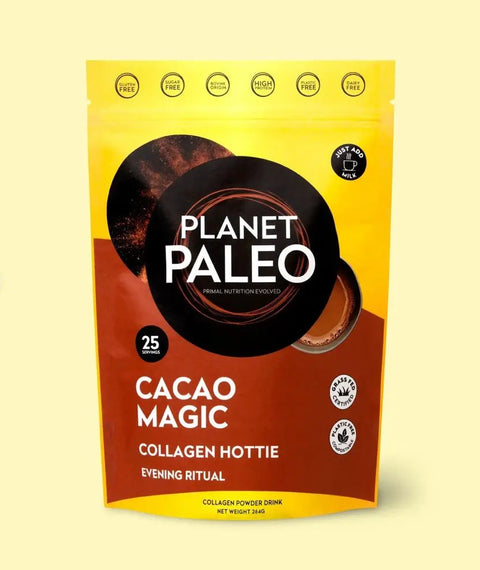Colagénio Puro Cacau Mágico 264 gr. Paleo Planet Planet Paleo