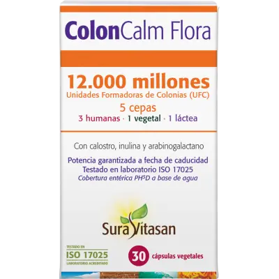 Coloncalm Flora 30 Caps Suravitasan Suravitasan
