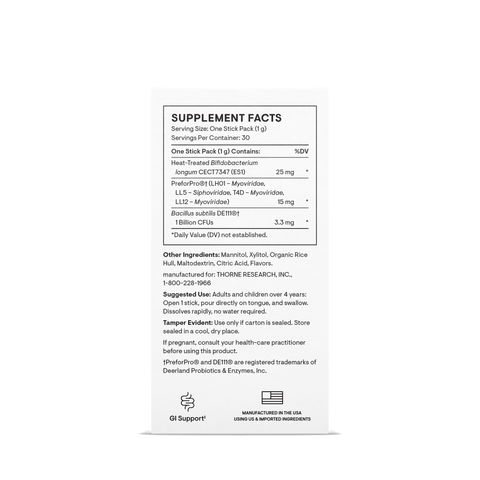 Complete Biotic 3em 1 30 Saquetas Thorne Thorne Research