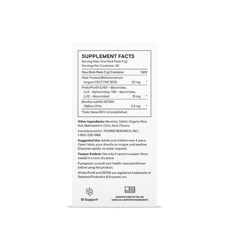 Complete Biotic 3em 1 30 Saquetas Thorne - Viva Saudável