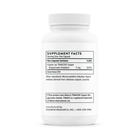 Copper Bisglycinate Thorne