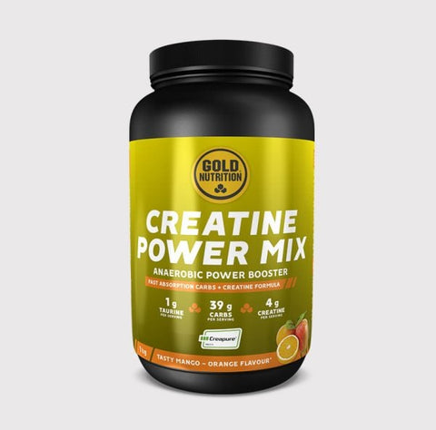 Creatine Power Mix 1 kg Gold Nutrition Manga / laranja Gold Nutrition