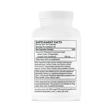 Curcumin Phytosome - SF 120 caps - Viva Saudável