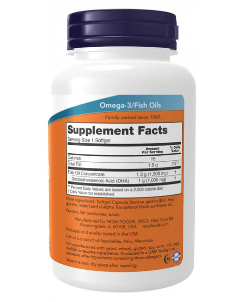 DHA-1000 Brain Support 90 Caps Now NOW