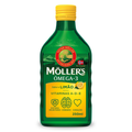 Óleo de fígado de bacalhau Möller's sabor limão 250 ml