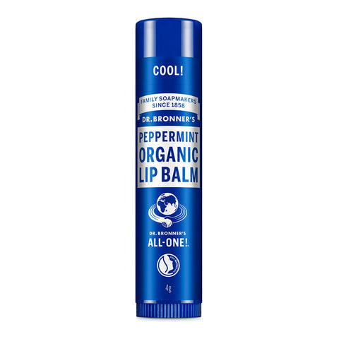 Dr Bronner's Batom de Cieiro Biológico Hortelã-Pimenta 4g Viva Cosmética