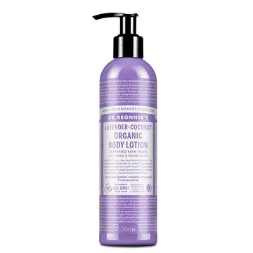 Dr Bronner's Loção Biológica Alfazema e Coco 240ml - Viva Saudável