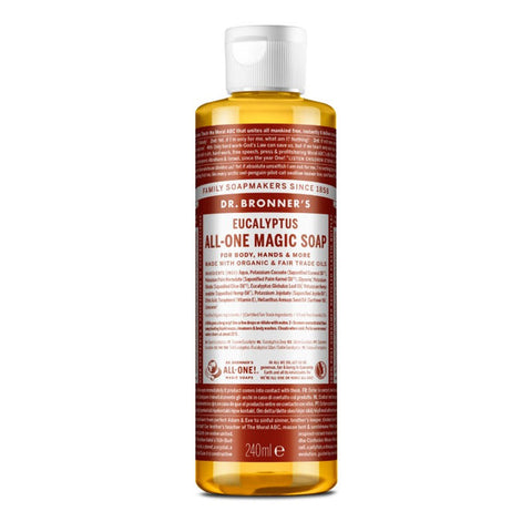 Dr Bronner's Sabonete Líquido Eucalipto 240ml Viva Cosmética