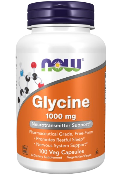 Glycine 1000 mg 100 caps Now