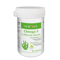 NORSAN Ómega-3 Cápsulas VEGAN 80 cápsulas — DHA vegano e EPA de óleo de algas