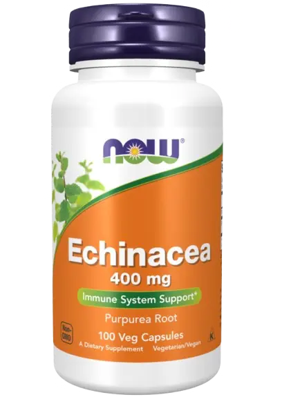 Echinacea Root 400 mg 100 Caps Now NOW