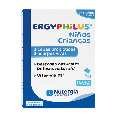 Ergyphilus Infantil cx 14 Saquetas Nutergia