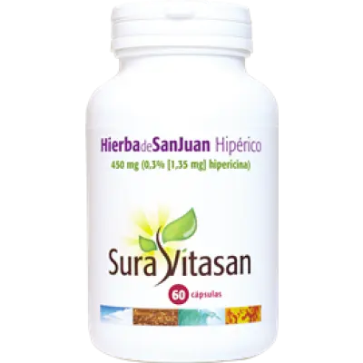 Erva de São João 450 mg 60 Cap Suravitasan Suravitasan