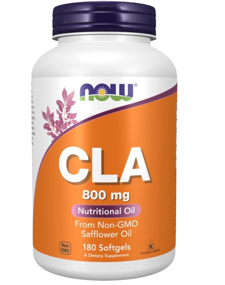 CLA 800 mg 90 cápsulas Now