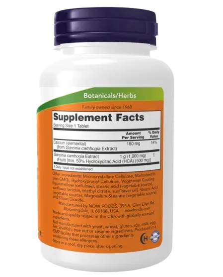 Garcinia 1000 mg 120 Caps Now NOW