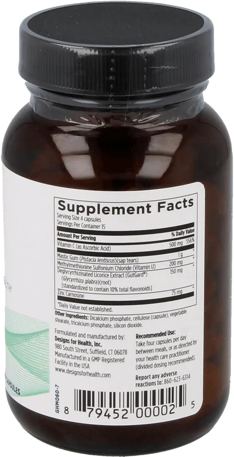 GastroMend-HP™ 60 Caps Designs - Viva Saudável
