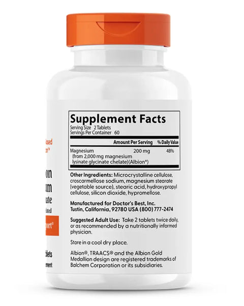 High Absorption Magnesium 240 veg.Tab Dr. Best Dr. Best