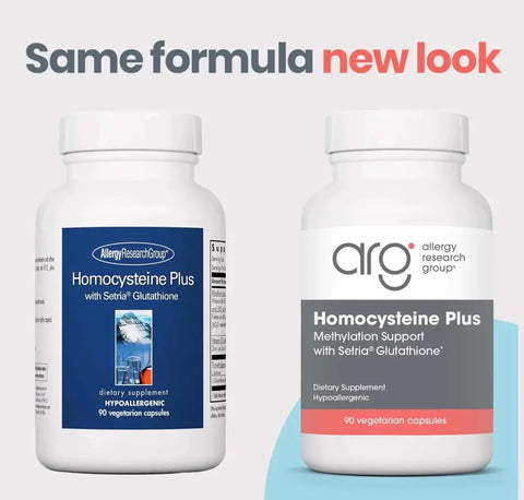 Homocysteine Plus With Setria™ Glutathione 90 caps Allergy Research