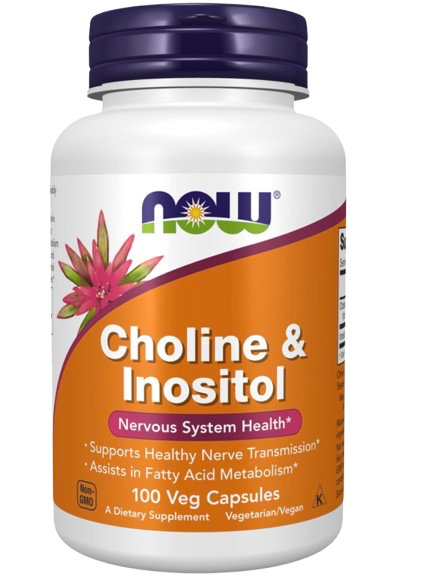 Colina e inositol 100 cápsulas Now