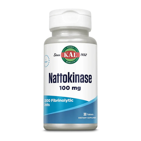 Nattokinase 100 mg 30 Comprimidos KAL – Viva Saudável