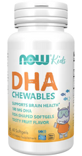 Kid  Dha 100mg  60caps Mastigaveis Now NOW