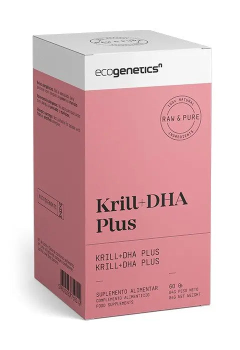 Krill+Dha Plus 60 Caps Ecogenetics Ecogenetics