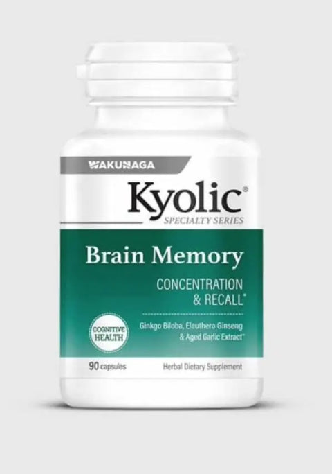 Kyolic Brain Memory 90 Caps Kyolic