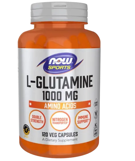 L-Glutamine 1000 mg 120 Caps Now Sports - Viva Saudável