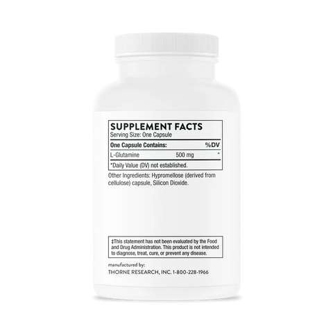 L-Glutamine 90 Caps Thorne Research - Viva Saudável
