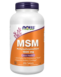 MSM 1500 mg 200 Comprimidos Now Foods NOW