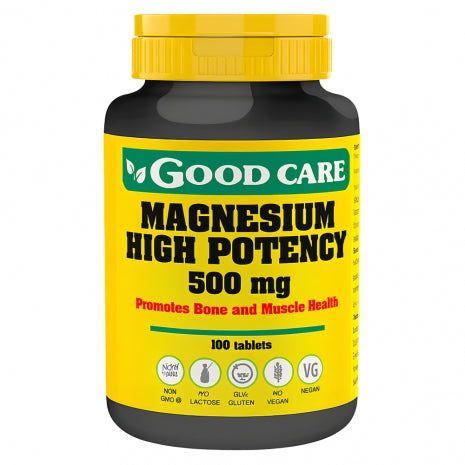 Magnesium High Potency 100 comprimidos Good Care Calendula