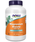 Magnesium Malate 1000mg 180comp Now NOW