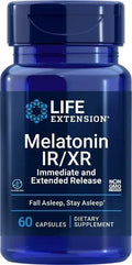 Melatonin IR/XR 60 Caps Life Extension Life Extension