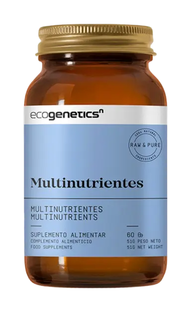 Multinutrientes 60 Caps Ecogenetics - Viva Saudável