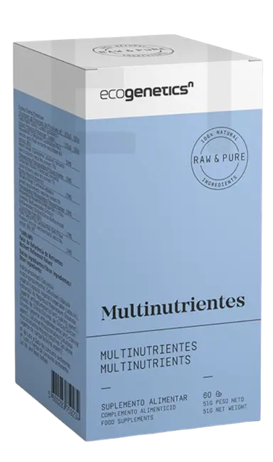 Multinutrientes 60 cápsulas Ecogenetics - Viva Saudável
