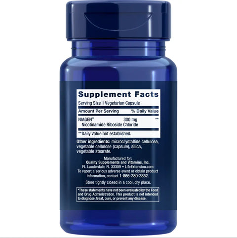 NAD+ Cell Regenerator, 300 mg Life Extension Life Extension