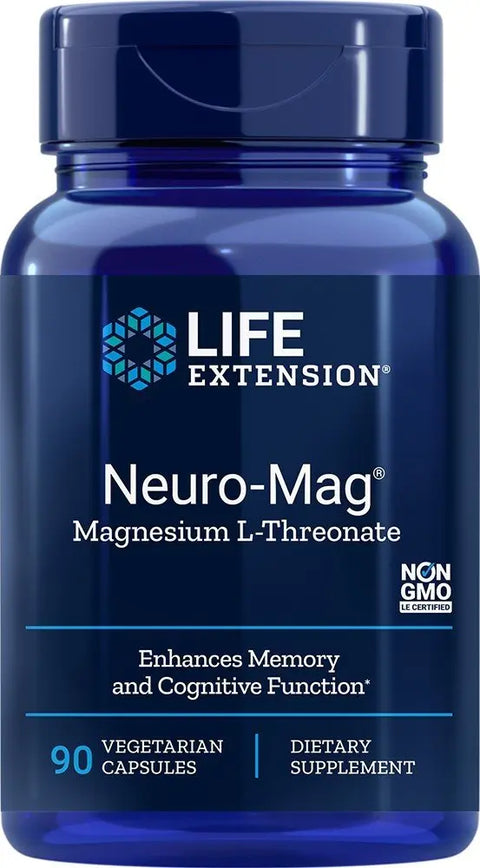 Neuro-Mag 90 caps  Life  Extension Life Extension