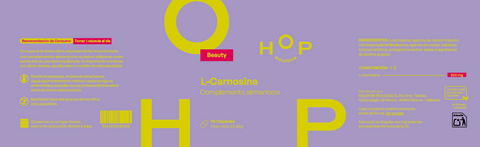 L-Carnosina 500 mg 90 Cápsulas HOP Biologics