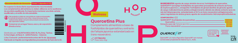 Quercetina Plus Quercefit® e Resveratrol 60 Cápsulas HOP Biologics