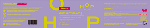 Astaxantina 6 mg com Biotina 60 Cápsulas HOP Biologics