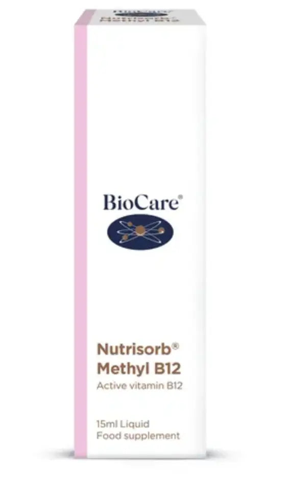 Methyl B12 Líquido Nutrisorb 15 ml Biocare - Viva Saudável