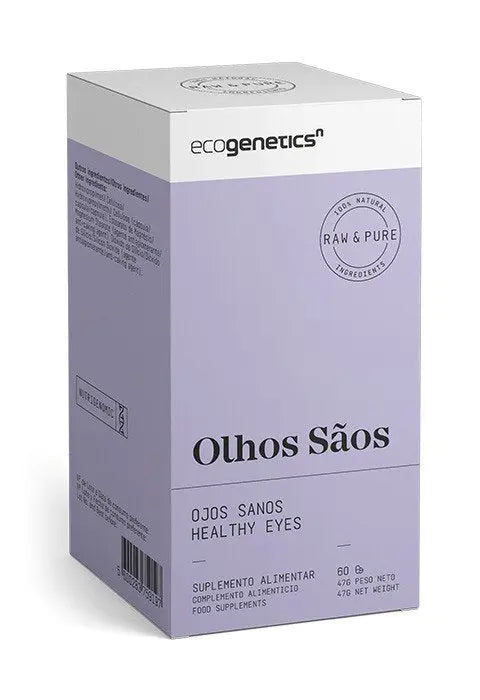 Olhos Sãos 60 Caps Ecogenetics - Viva Saudável