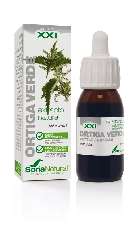 Ortiga verde Extracto S.XXI 50 ml Soria Natural - Viva Saudável